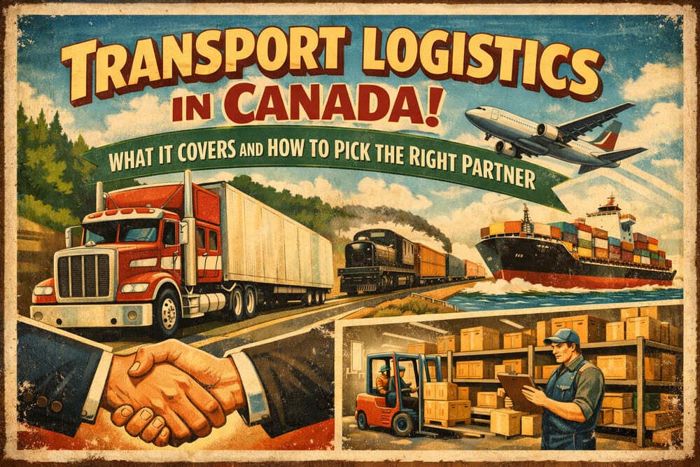 Transport logistics container drayage at Canadian port — Metropolitan Logistics