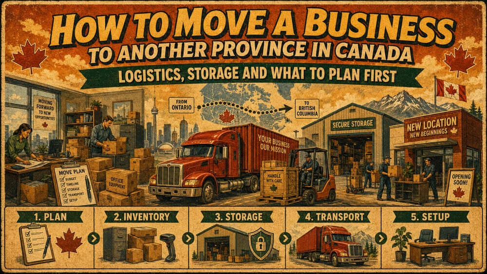 Business Relocation Canada: Moving to Another Province
