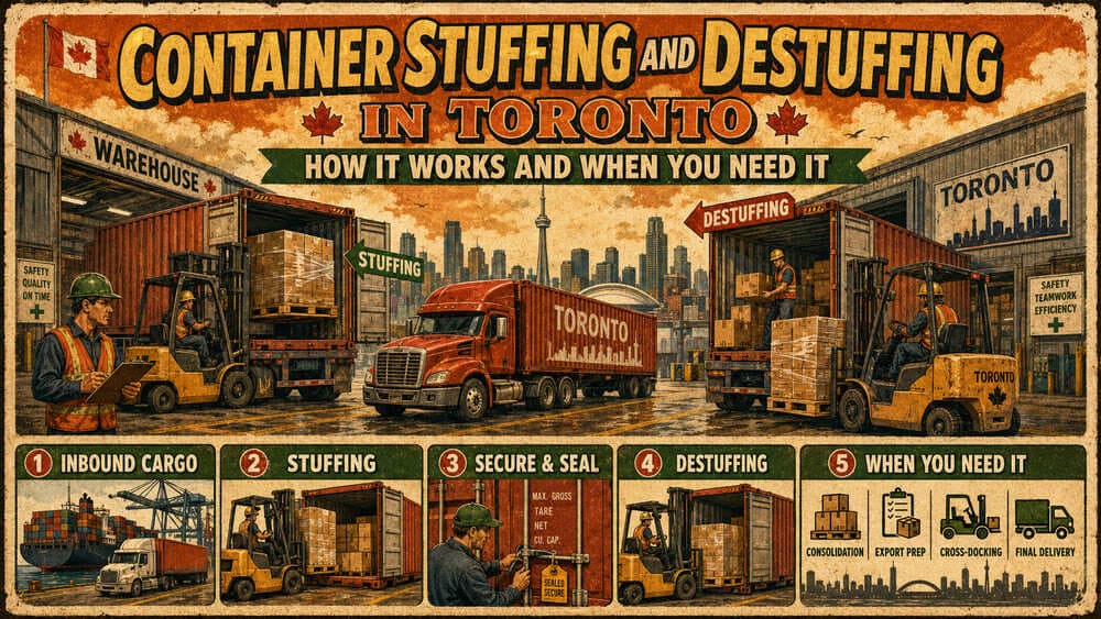 Container Stuffing and Destuffing in Toronto: How It Works and When You Need It
