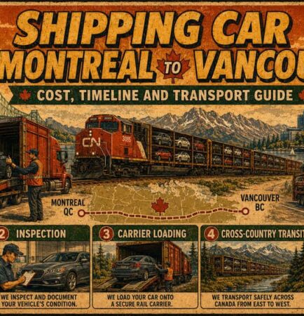 Shipping Car from Montreal to Vancouver