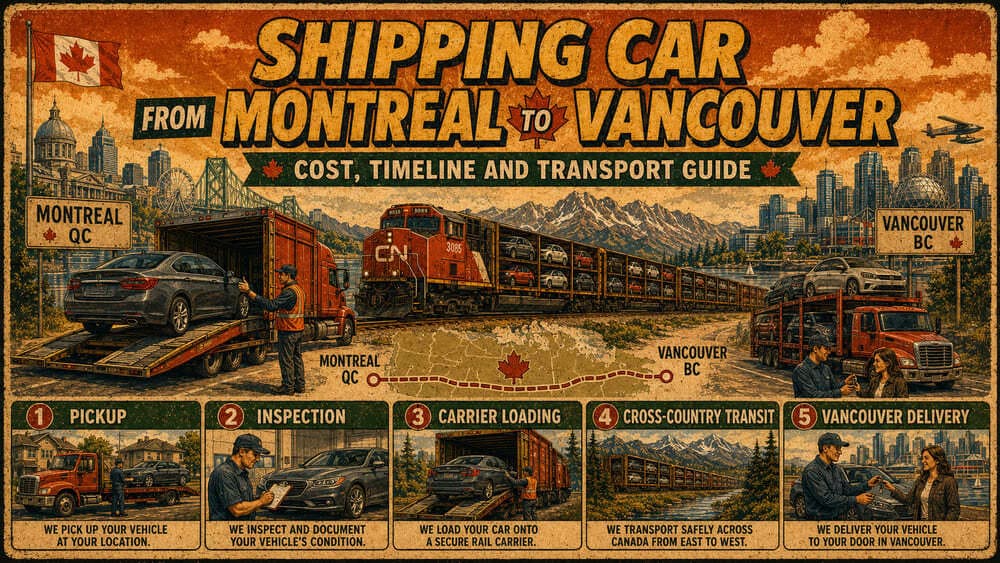 Shipping Car from Montreal to Vancouver