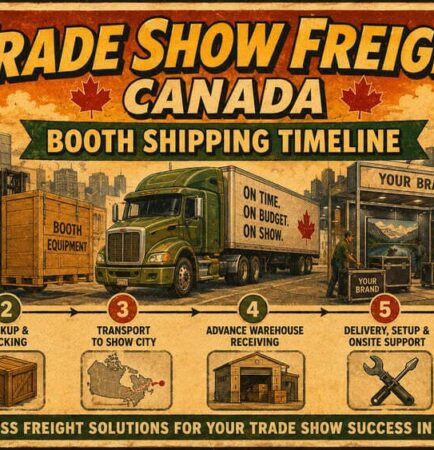 Trade Show Freight Canada: Booth Shipping Timeline