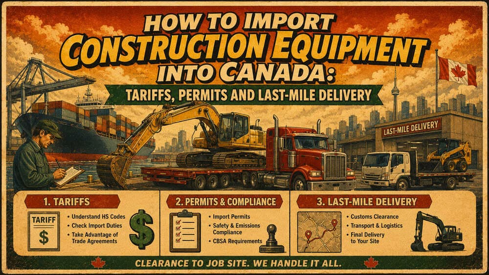 import construction equipment Canada