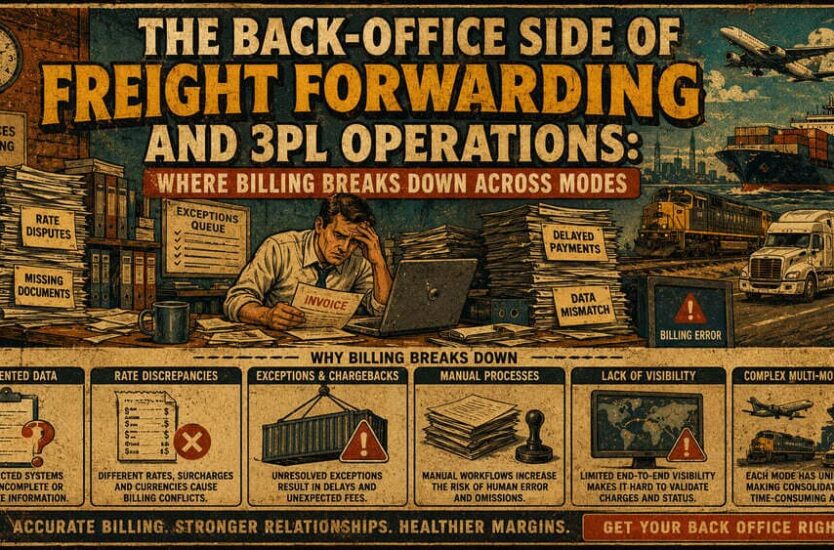 The Back-Office Side of Freight Forwarding and 3PL Operations