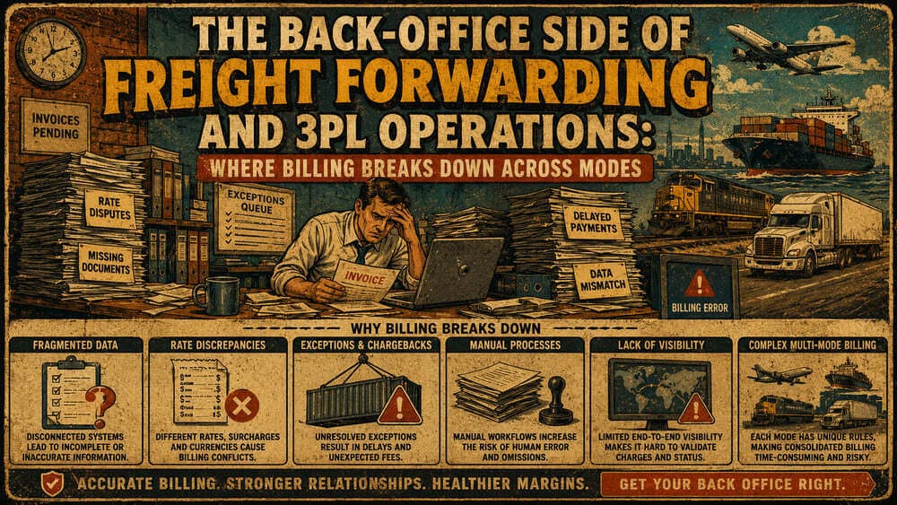 The Back-Office Side of Freight Forwarding and 3PL Operations