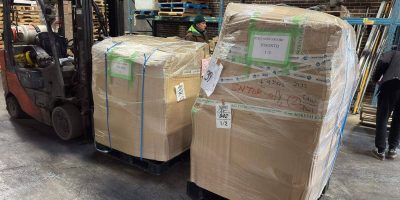 mobile export packing crew